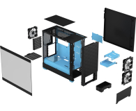 FRACTAL DESIGN Pop Air TG Clear Tint RGB cyan core FD-C-POR1A-02 - 1051250 - zdjęcie 11